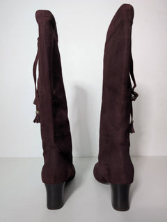 Scanlan & Theodore Suede Knee High Boots - Made In Italy - EU 38 - Image 4