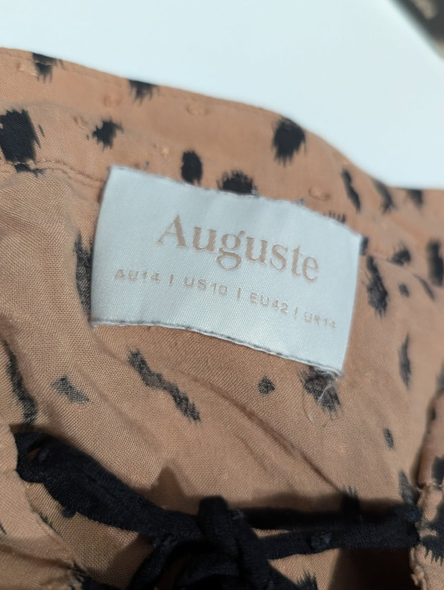 Auguste Animal Print Oversized Kimono-Style Blouse - Women's AU 14 - Image 4