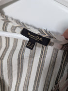 Massimo Dutti Striped Button-Down Blouse Women's XS - Image 4