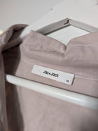 Jac+Jack Long Sleeve Button-Down Shirt Dusty Pink XL - Image 4