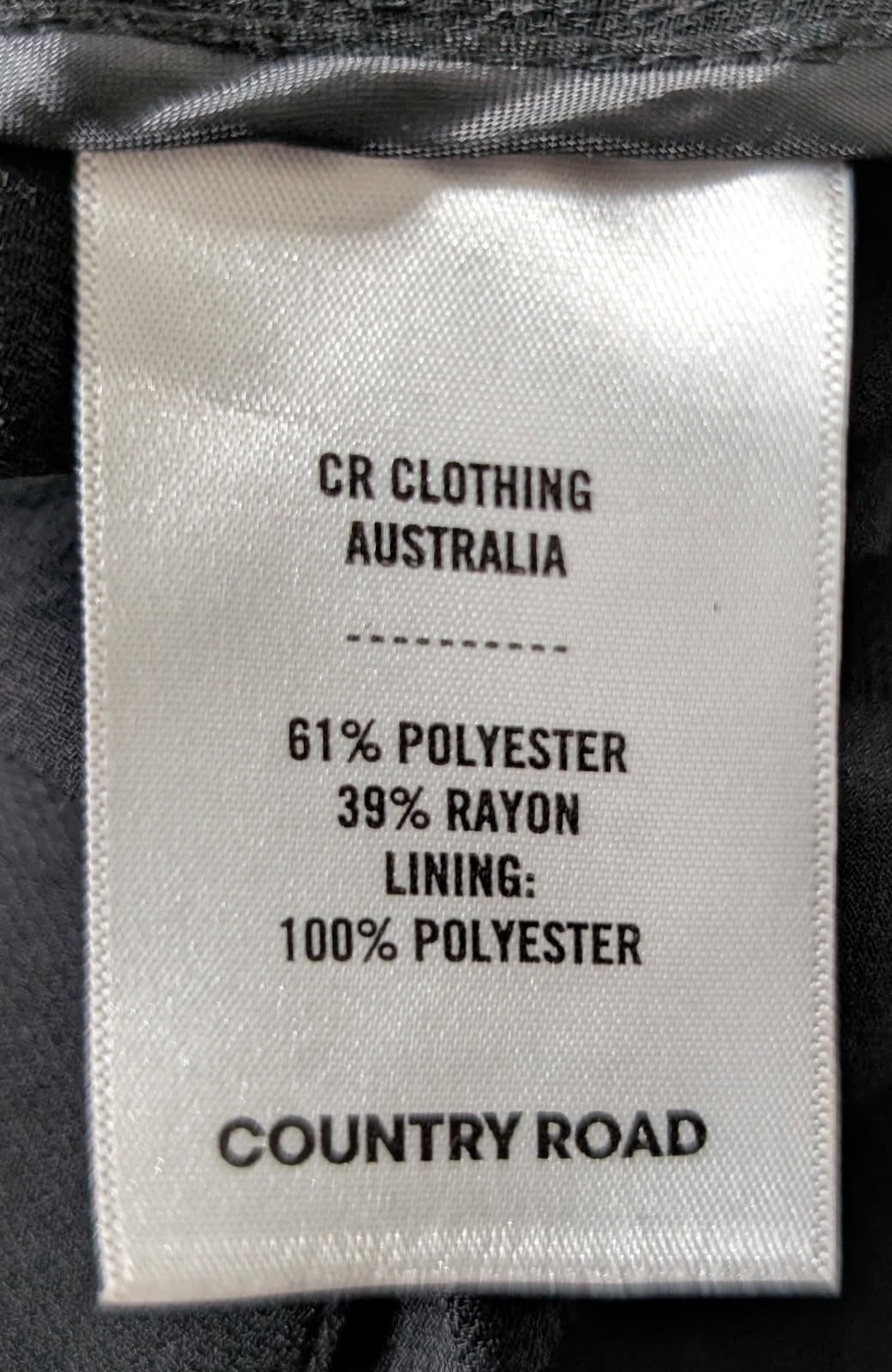Country Road Black Lightweight Tie-Front Biker Jacket - Size 10 - Image 4