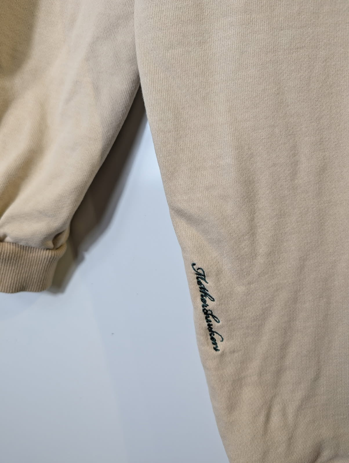 Motherchuckers Work From Home Club 2020 Sweatshirt Beige XS-S - Image 4