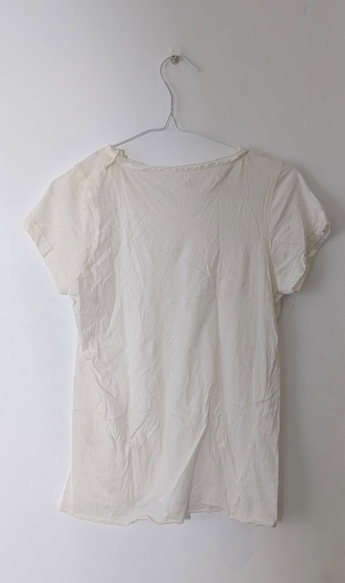 Lanvin Eté 2008 White Cotton T-Shirt - Size S - Image 4