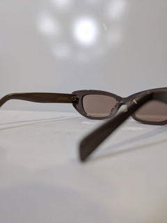 Luv Lou The Gia Sunglasses Brown Handcrafted Acetate Frames - Image 4
