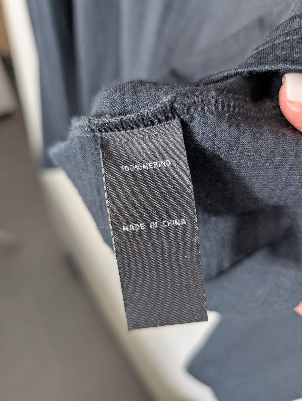 Foil Women's Pure Merino Wool Longline Cardigan Top - Dark Grey XL - Image 5