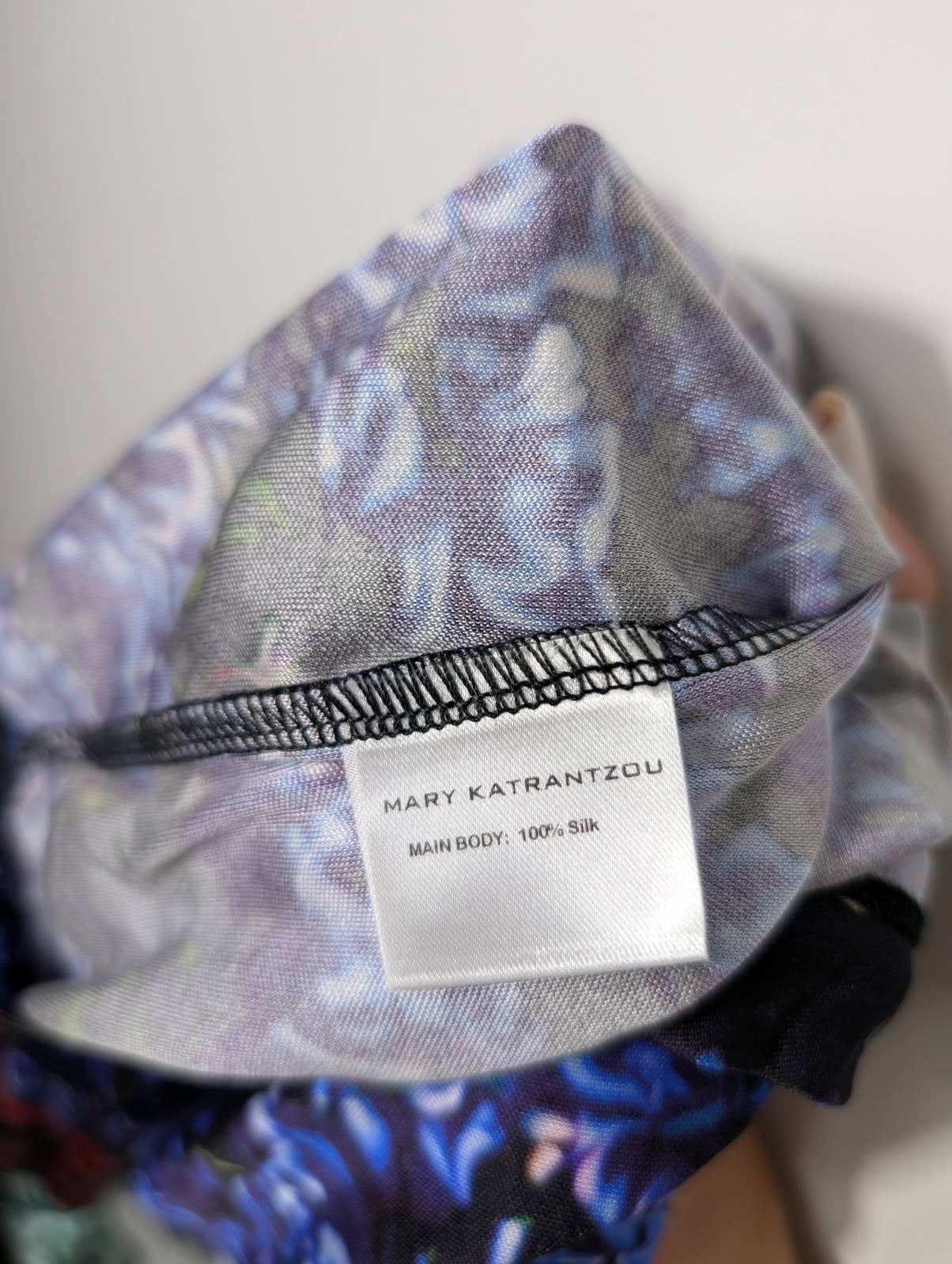 Mary Katrantzou Floral Print Silk Jersey Dress - Size S - Image 4
