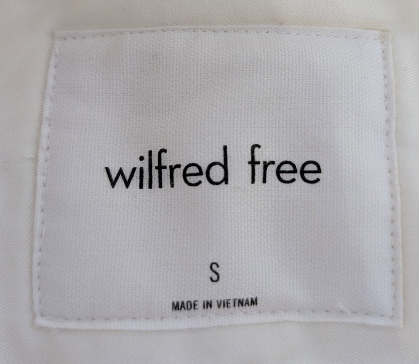 Wilfred Free Teddy Shacket - Cream Sherpa Faux Fur Jacket Size S - Image 4