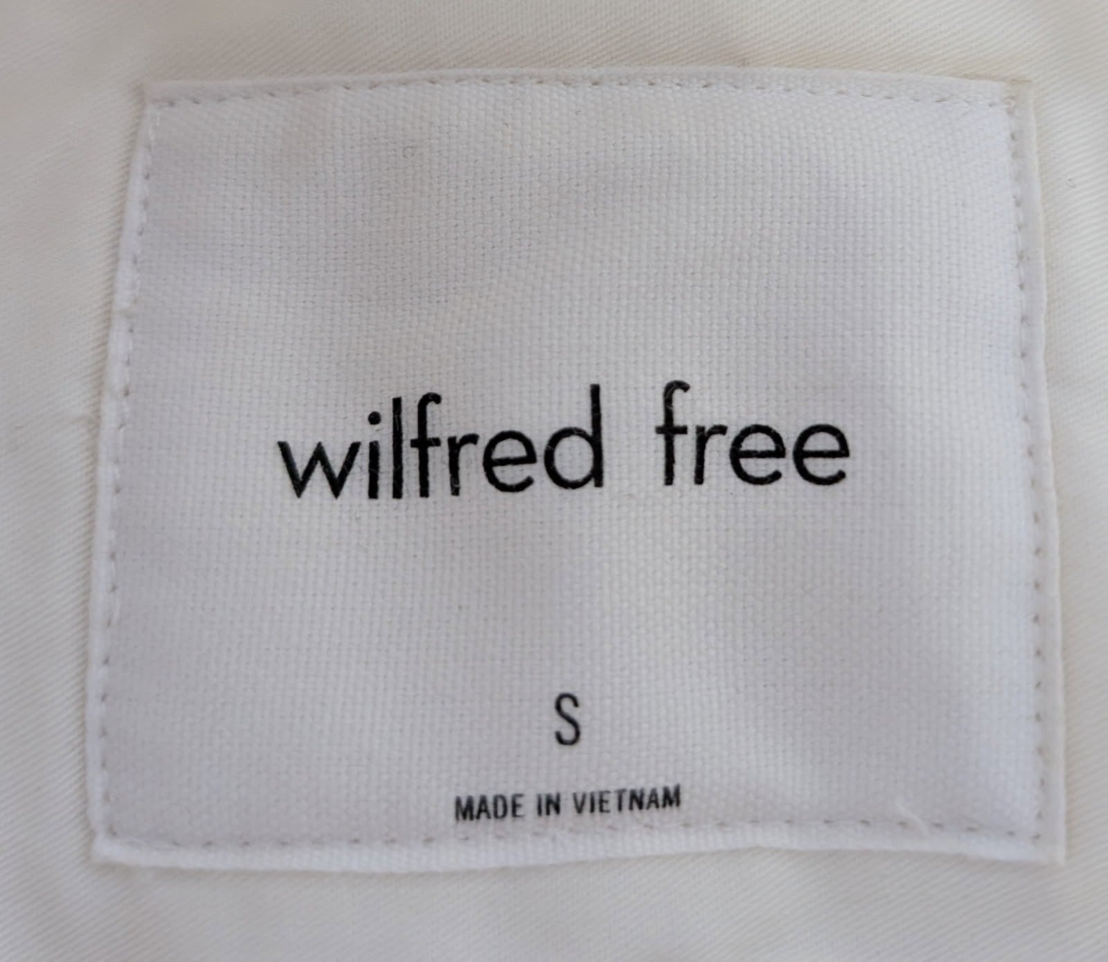Wilfred Free Teddy Shacket - Cream Sherpa Faux Fur Jacket Size S - Image 4