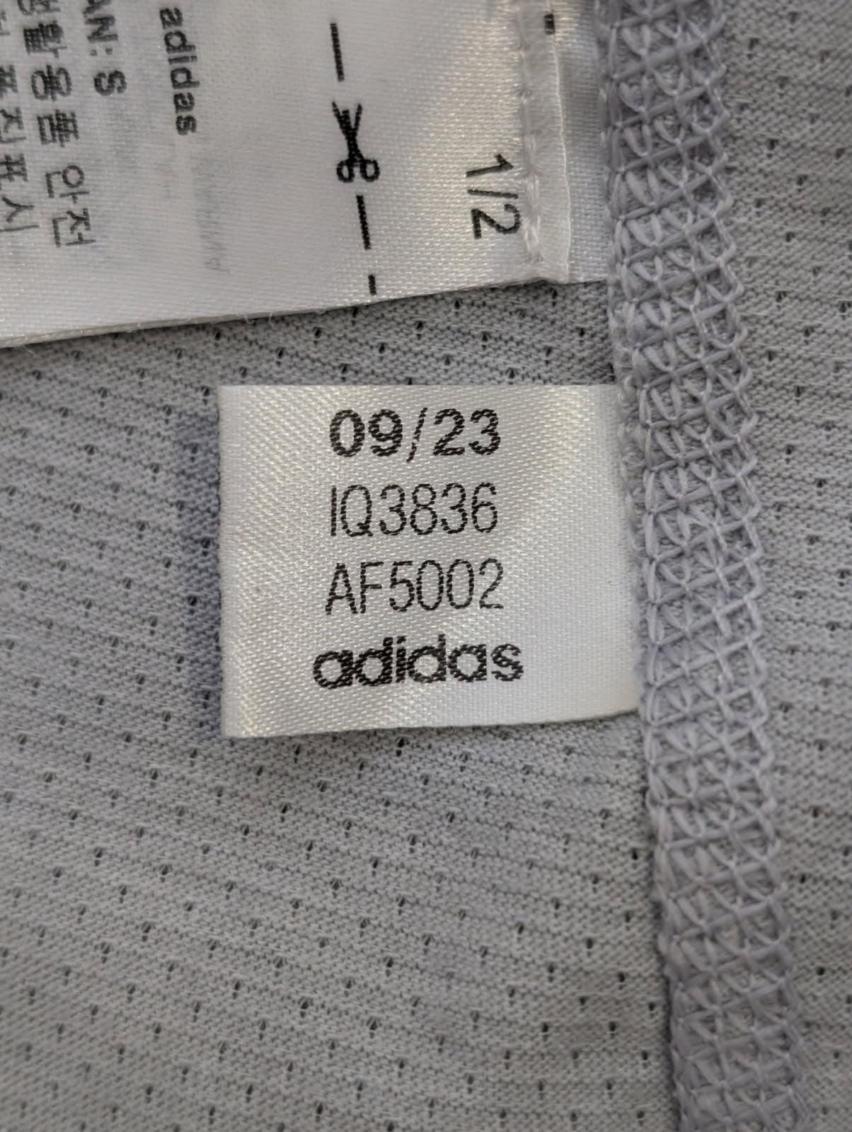 Adidas Own The Run 3-Stripes Tee - Men's Grey Running Shirt Size S - Image 5