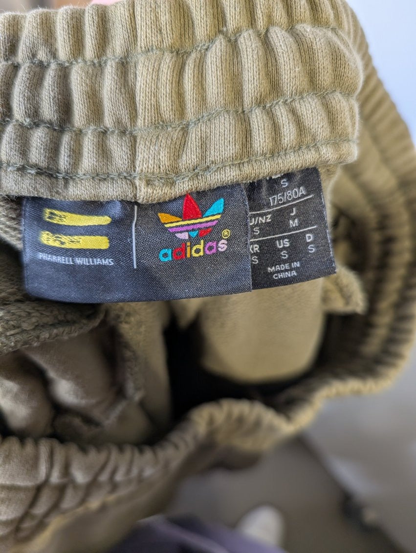 Adidas Originals x Pharrell Williams Humanrace Sweatpants Olive Green Size S - Image 4