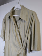 Camilla and Marc Wrap Midi Dress Sage Green - Image 5