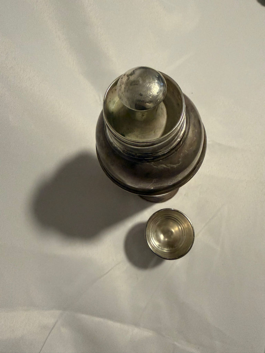 ROSTON PRODUCTS LTD Cocktail Shaker Vintage Silver Plated - Image 4