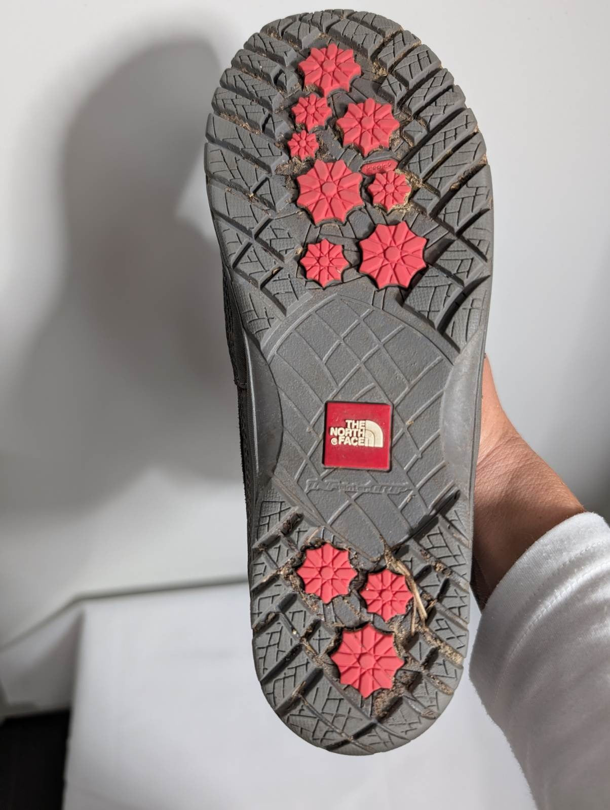 The North Face Nuptse Purna II Winter Boots Women's US 7 Grey - Image 5