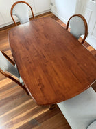 Parker Mid-Century Modern Teak Dining Table And 4 Chairs - Image 4
