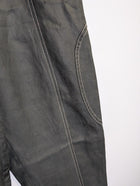 Veronika Maine Contrast Stitch Trousers Olive Green Size 8 - Image 4