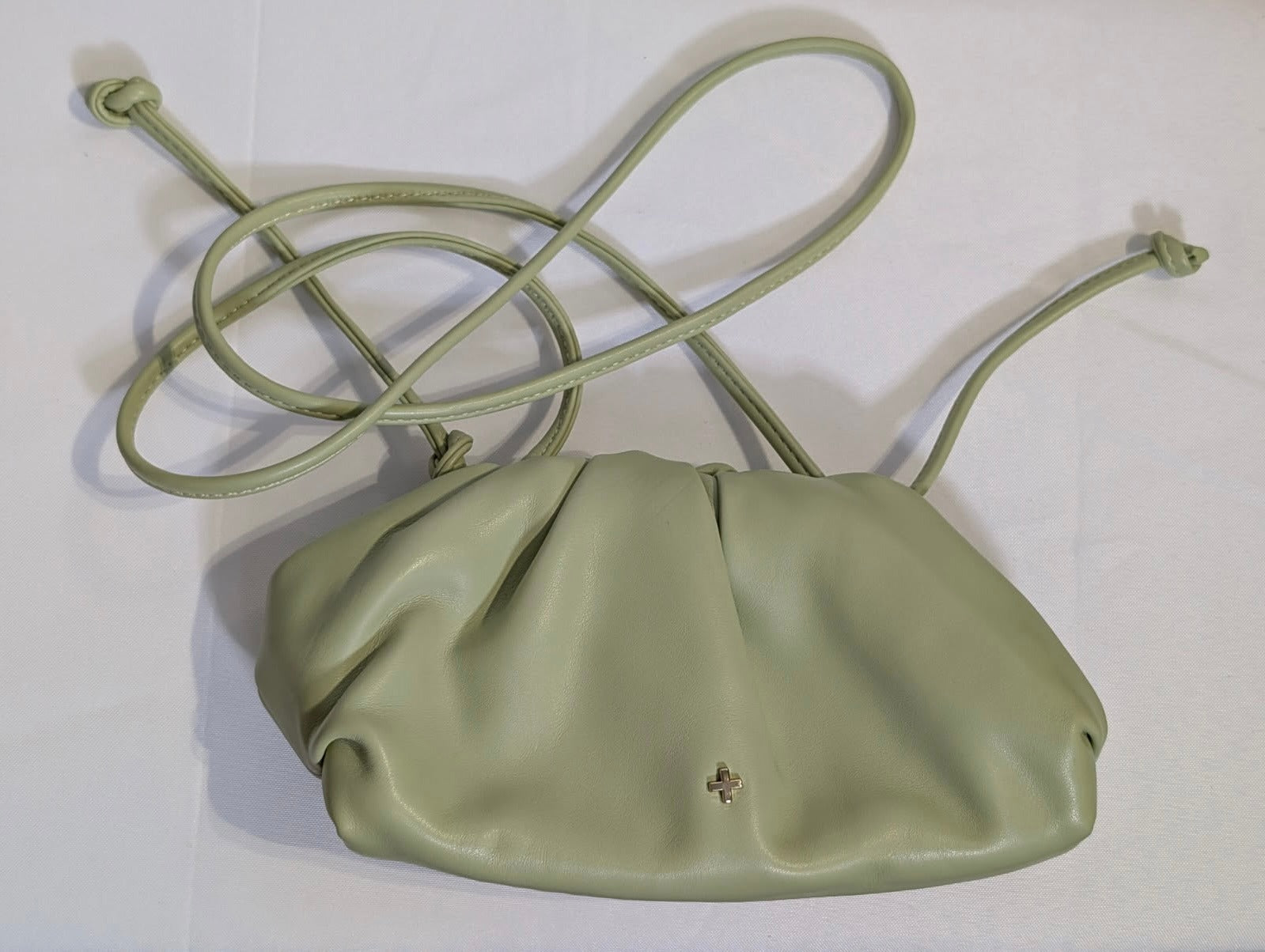 Peta + Jain Mini Pouch Crossbody Bag Sage Green - Image 4