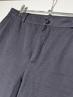 Massimo Dutti Women's Black Trousers EU 42 - Image 5