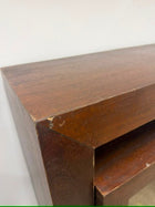 Solid Wood Nesting Console Tables Set of 2 Dark Brown - Image 4