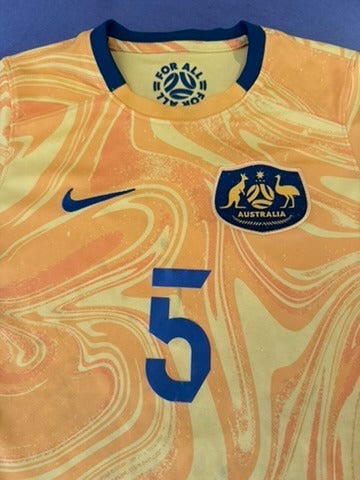 Nike Australia 2023 Women's World Cup Home Jersey - Size Small - Image 4