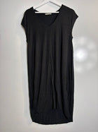 Metalicus Australia V-Neck T-Shirt Dress Black XS/S - Image 4