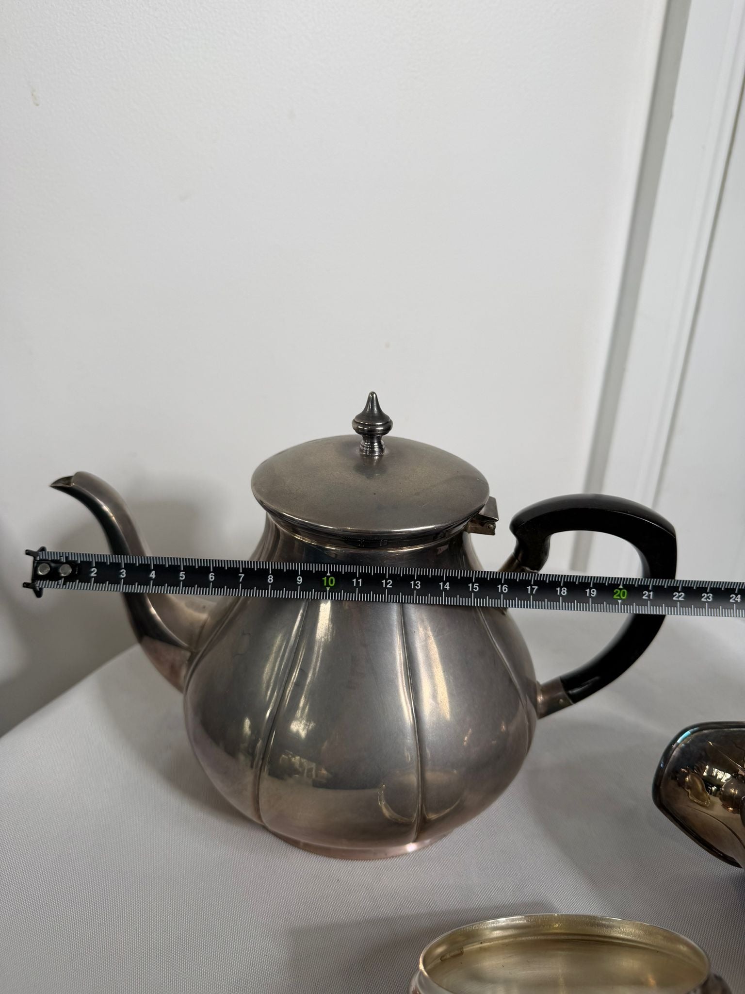Vintage E.P.C. Silver Plated Tea Service Set Hand Fluted British Craftsmanship - Image 7