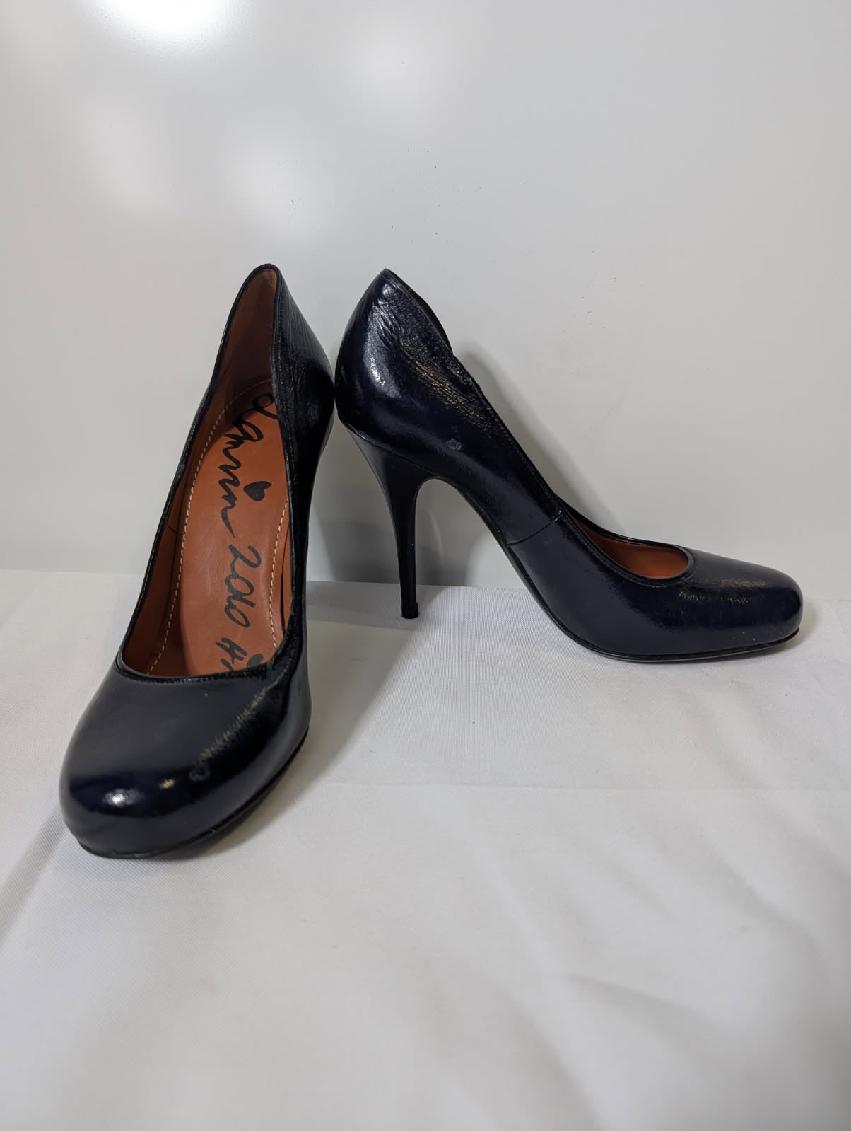 Lanvin Paris Black Leather Pumps - Women's EU 38 - Image 4