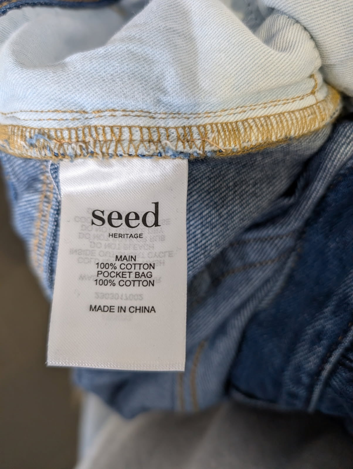 Seed Heritage Mid Wash Denim Jeans Women's Size 32 - Image 5