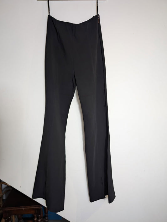 Ginger & Smart Black Sustainable Viscose Trousers - Size 8 - Image 1