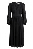 Zimmermann Pleated Midi Dress Black Size 1 - Image 1
