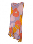 Mister Zimi Floral Sleeveless Midi Dress - Size 12 - Image 1