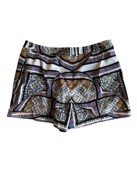 Topshop Geometric Patterned Shorts - Image 1