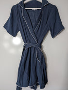 Cloth & Stone Denim Tank Top Raw Hem Split Back Women's S - Image 7