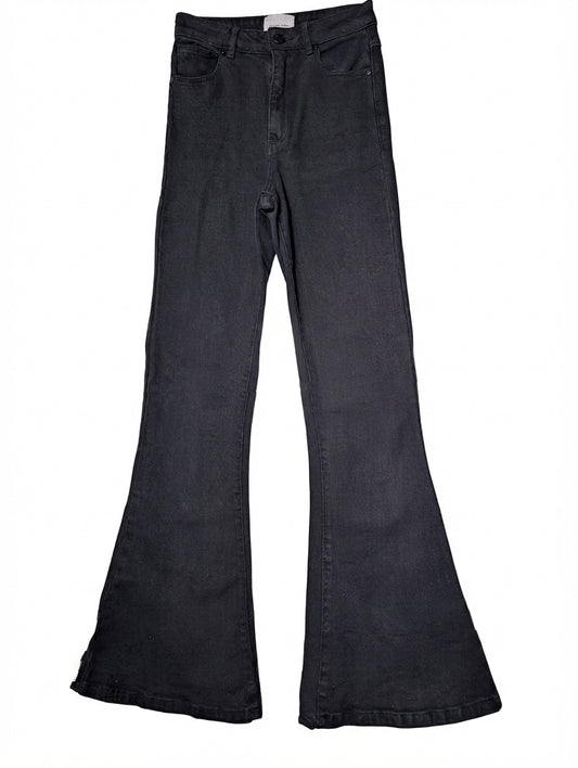 Abrand Double Oh Flare Jeans Dark Grey Women's Size 7/25 - Image 1