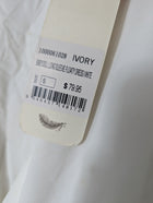 Don't Ask Amanda Long Sleeve Button-Down Mini Dress White Size S - Image 5