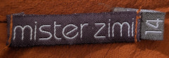 Mister Zimi Sleeveless Tunic Rust Orange Size 14 - Image 5