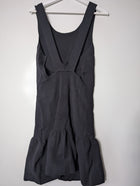 Sandro Black Knit Dress with Ruffle Hem Size 2 - Image 5