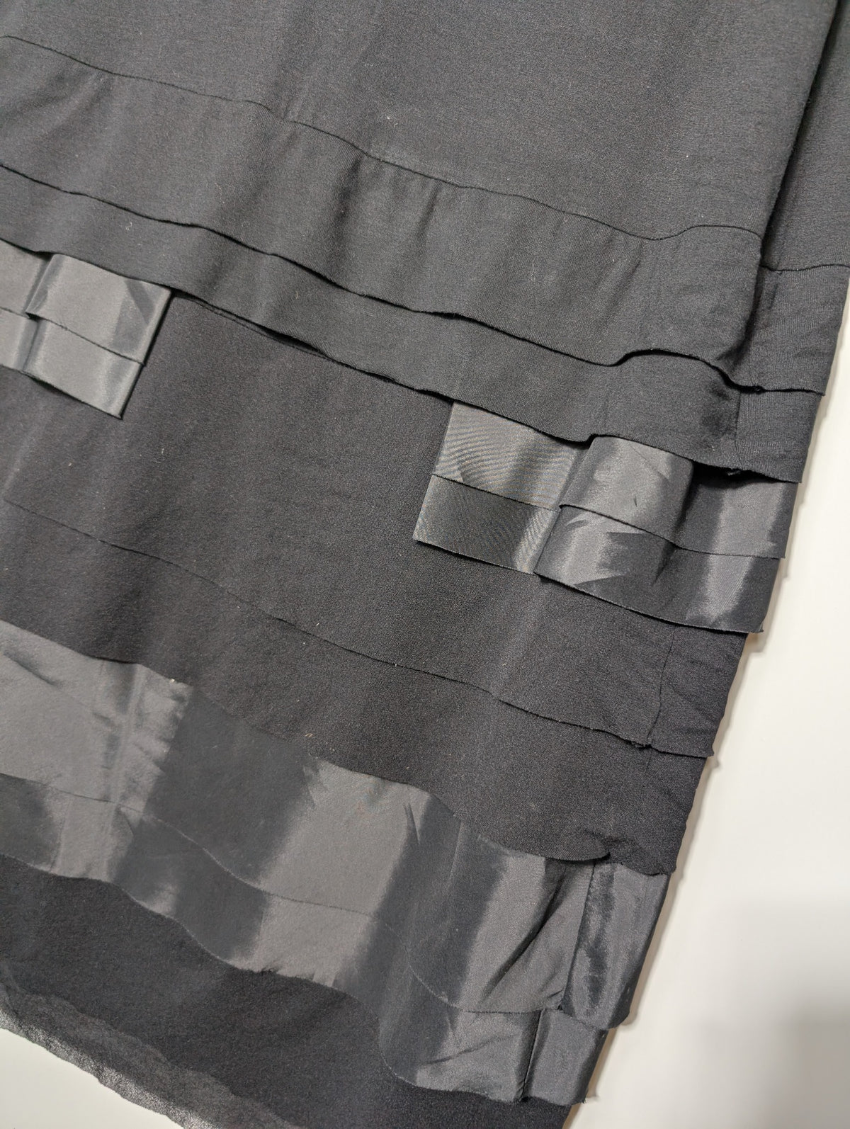 Paula Ryan Sleeveless Tiered Hem Dress Black Size M - Image 2