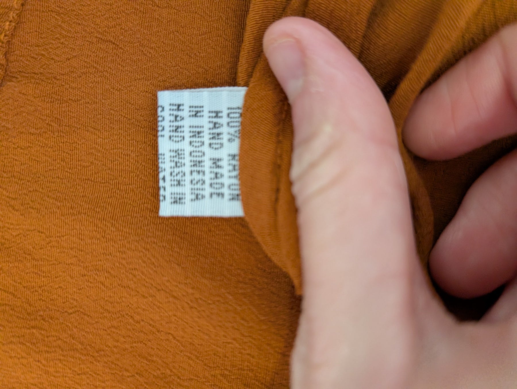 Mister Zimi Sleeveless Tunic Rust Orange Size 14 - Image 6