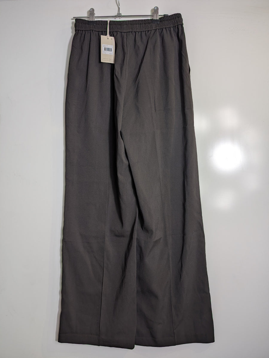 NUDELUCY Quincy Pant Wide Leg Trousers Black Size S - Image 3