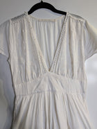 Marie Louise de Monterey Tiered Midi Dress White Size 8 - Image 5
