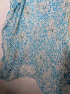 Camilla Silk Kaftan Blue Animal Print One Size - Image 5