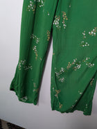 Faithfull the Brand Green Floral Tie-Strap Jumpsuit AU 8 - Image 3