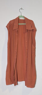 Mister Zimi Sleeveless Tunic Rust Orange Size 14 - Image 8