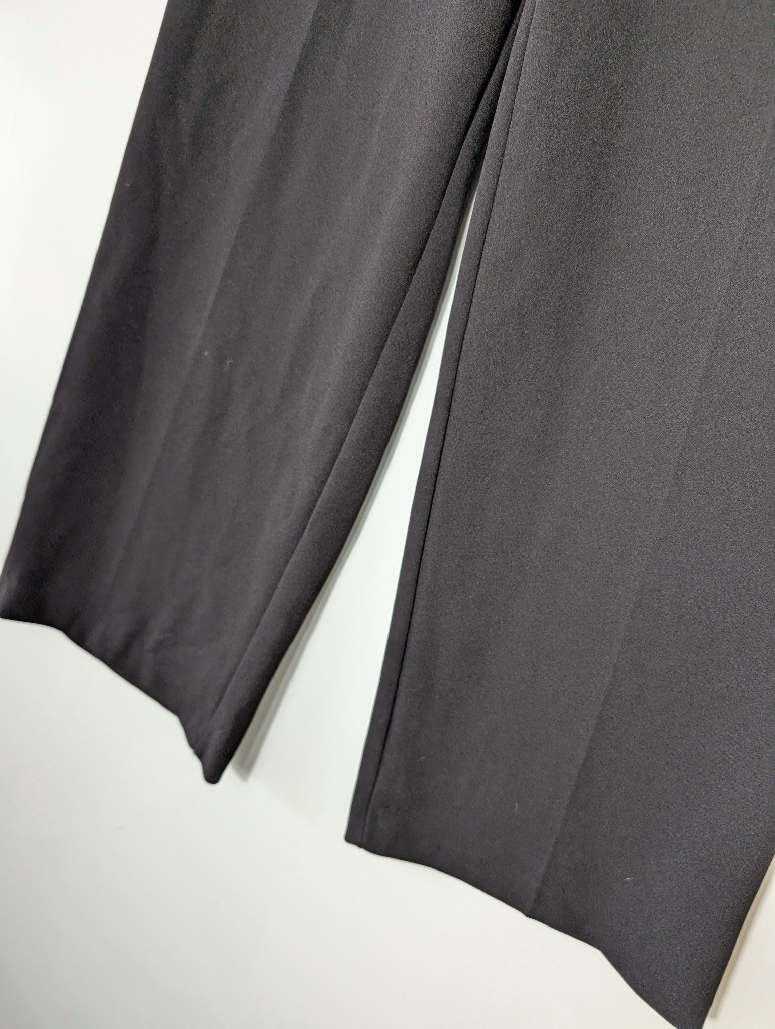 Dorothy Perkins High-Waisted Sailor Trousers Black UK 6 - Image 3