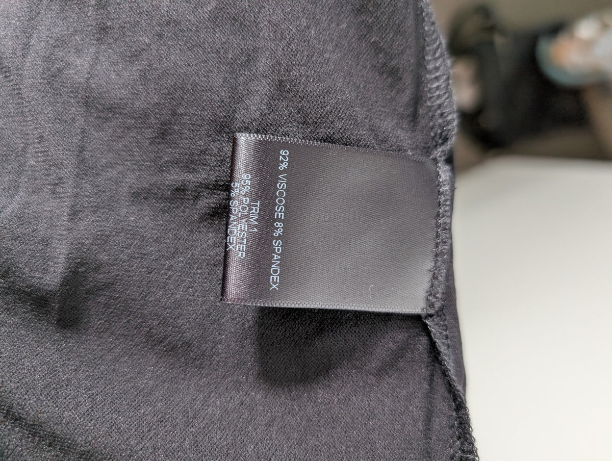 Paula Ryan Sleeveless Tiered Hem Dress Black Size M - Image 6