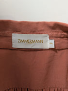 Mister Zimi Sleeveless Tunic Rust Orange Size 14 - Image 10