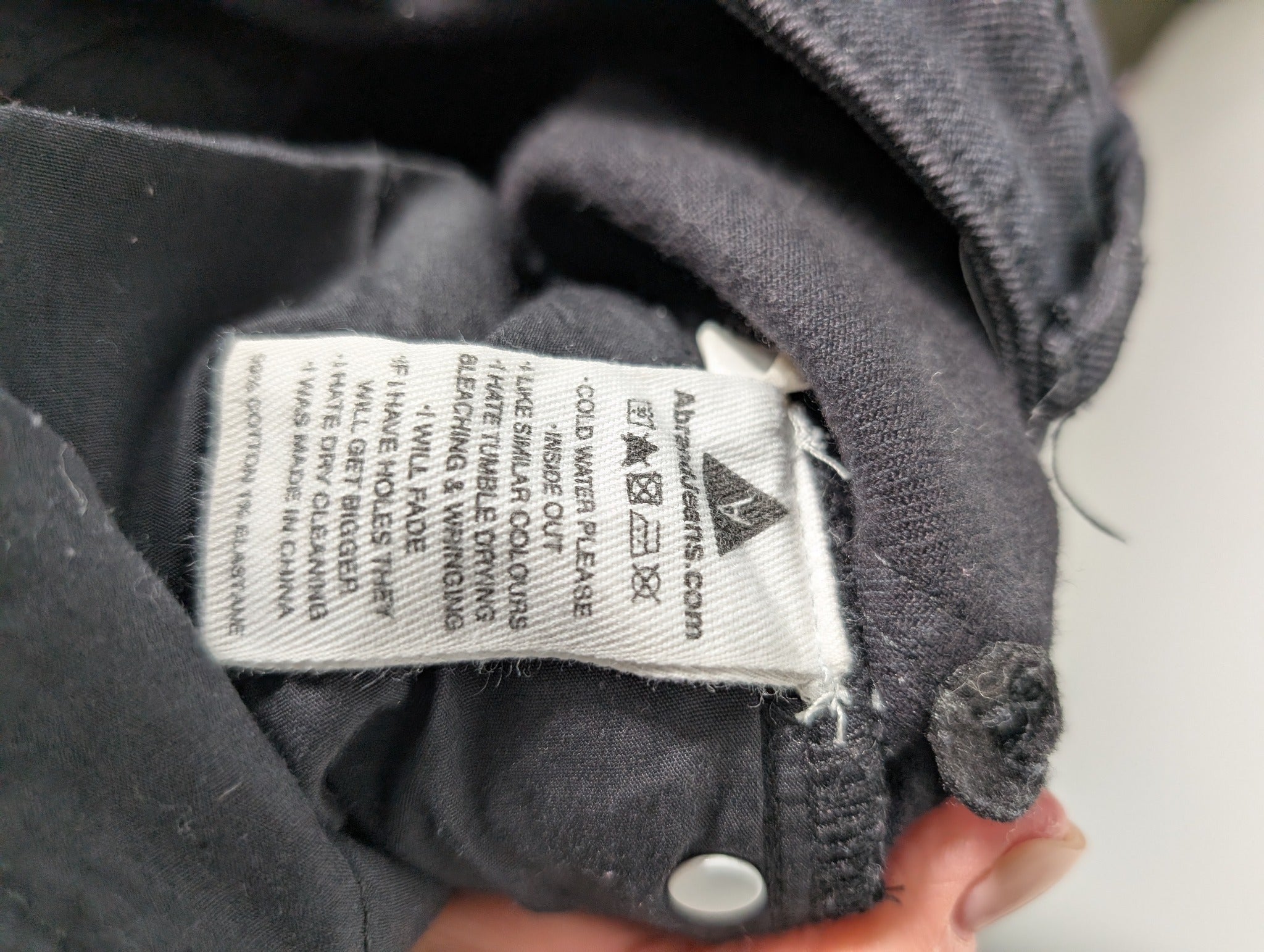 Abrand Double Oh Flare Jeans Dark Grey Women's Size 7/25 - Image 9