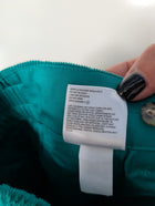 MARNI UNIQLO High-Waisted Pleated Corduroy Trousers Green Size M - Image 8
