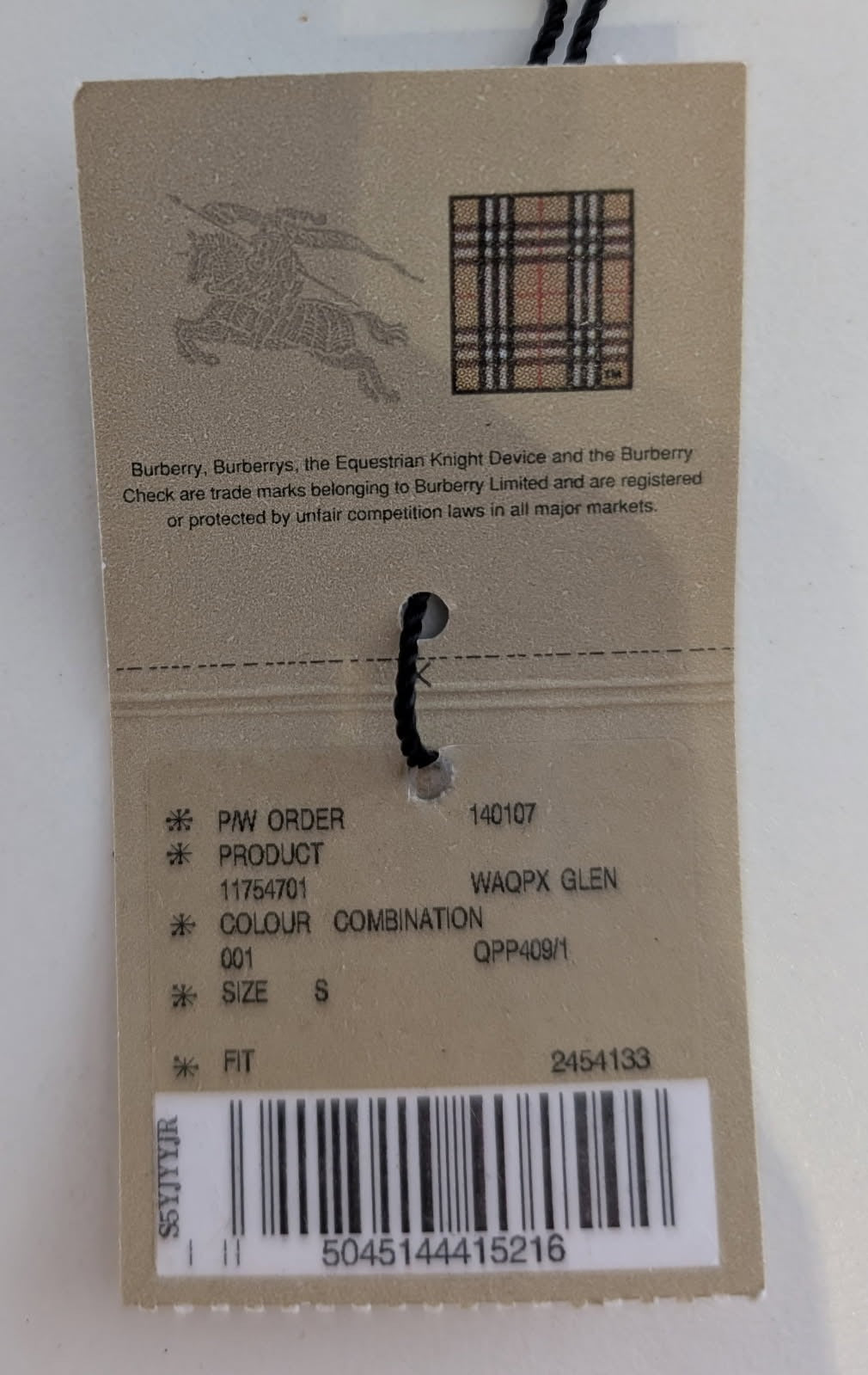 Burberry Quilted Patent Leather Belt Black Size S - Image 5