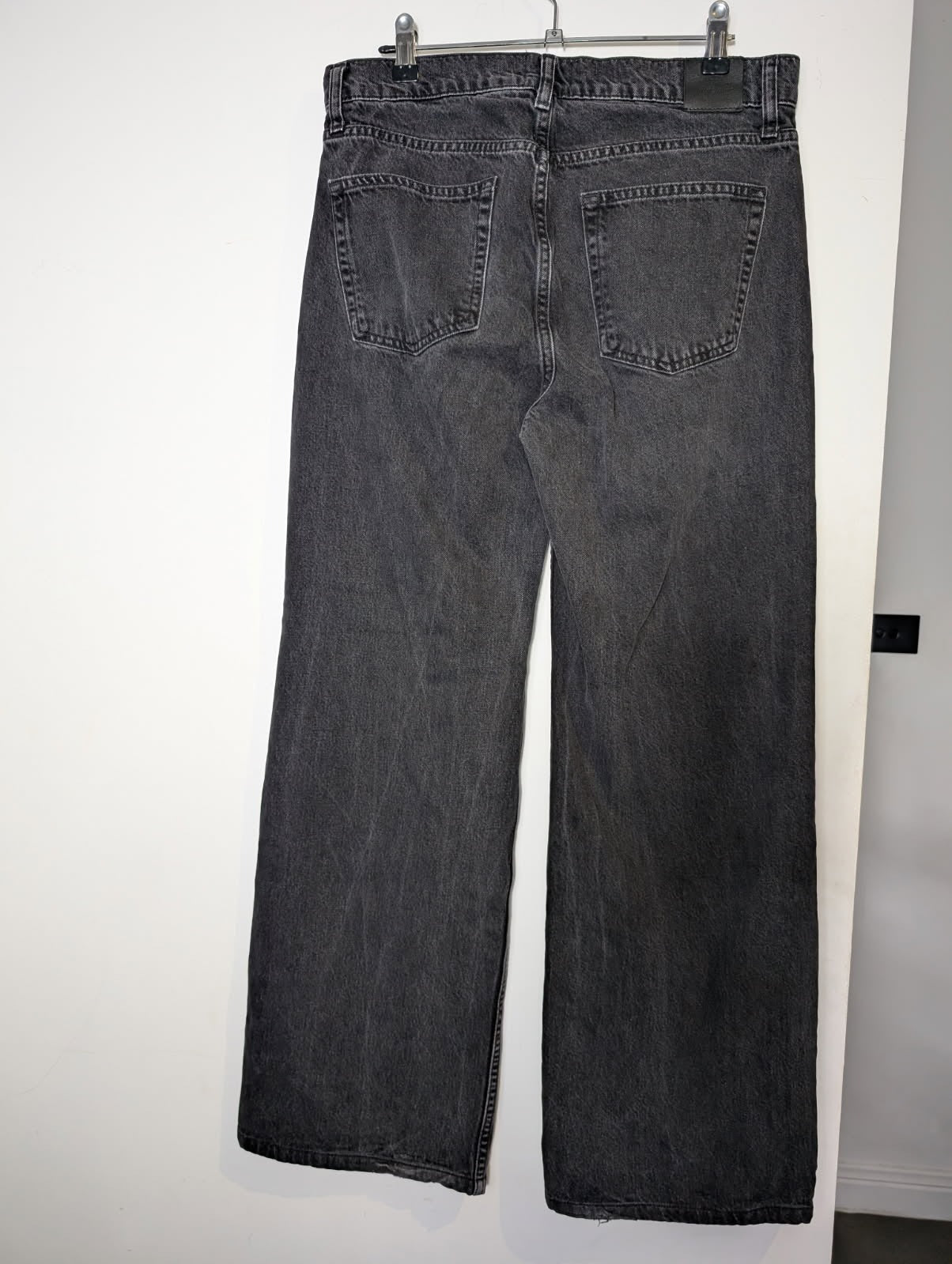 Anine Bing Black Denim Jeans - Size 29 - Image 2